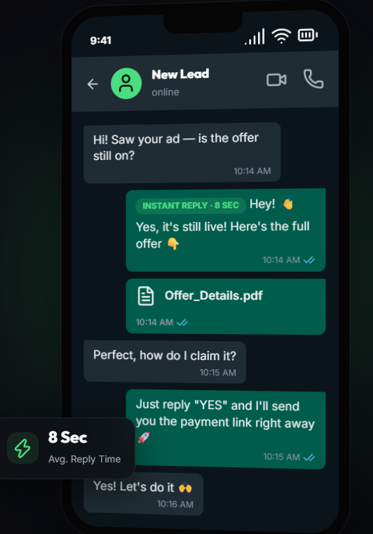 Wingman AI System — WhatsApp Instant-Reply Templates